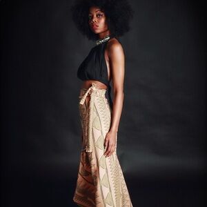 Egyptian wrap skirt